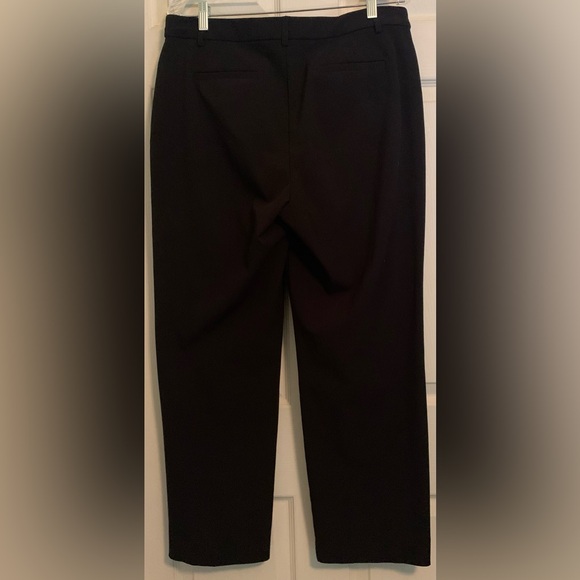 Kim Rogers Black Polyester Slacks 12S - Picture 2 of 8